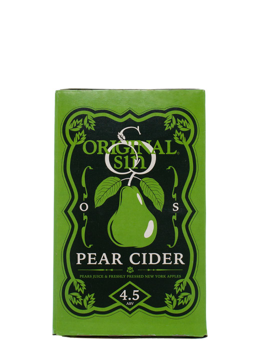 Original Sin Pear Cider 6 Pack Bottles