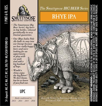 Smuttynose Rhye IPA Single
