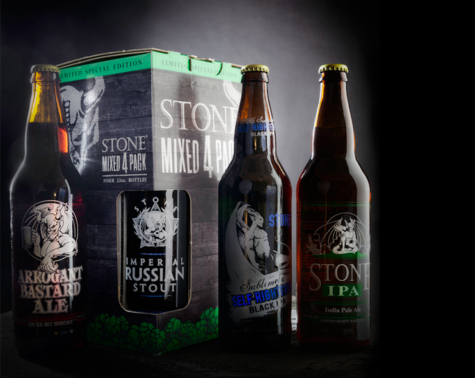 Stone Sublime 4 Pack Bottles