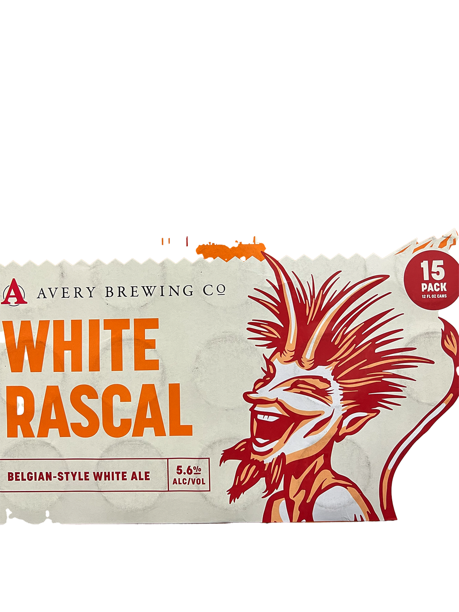 Avery White Rascal 6 Pack Cans