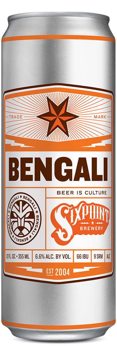 Six Point Bengali Tiger 4 Pack Cans