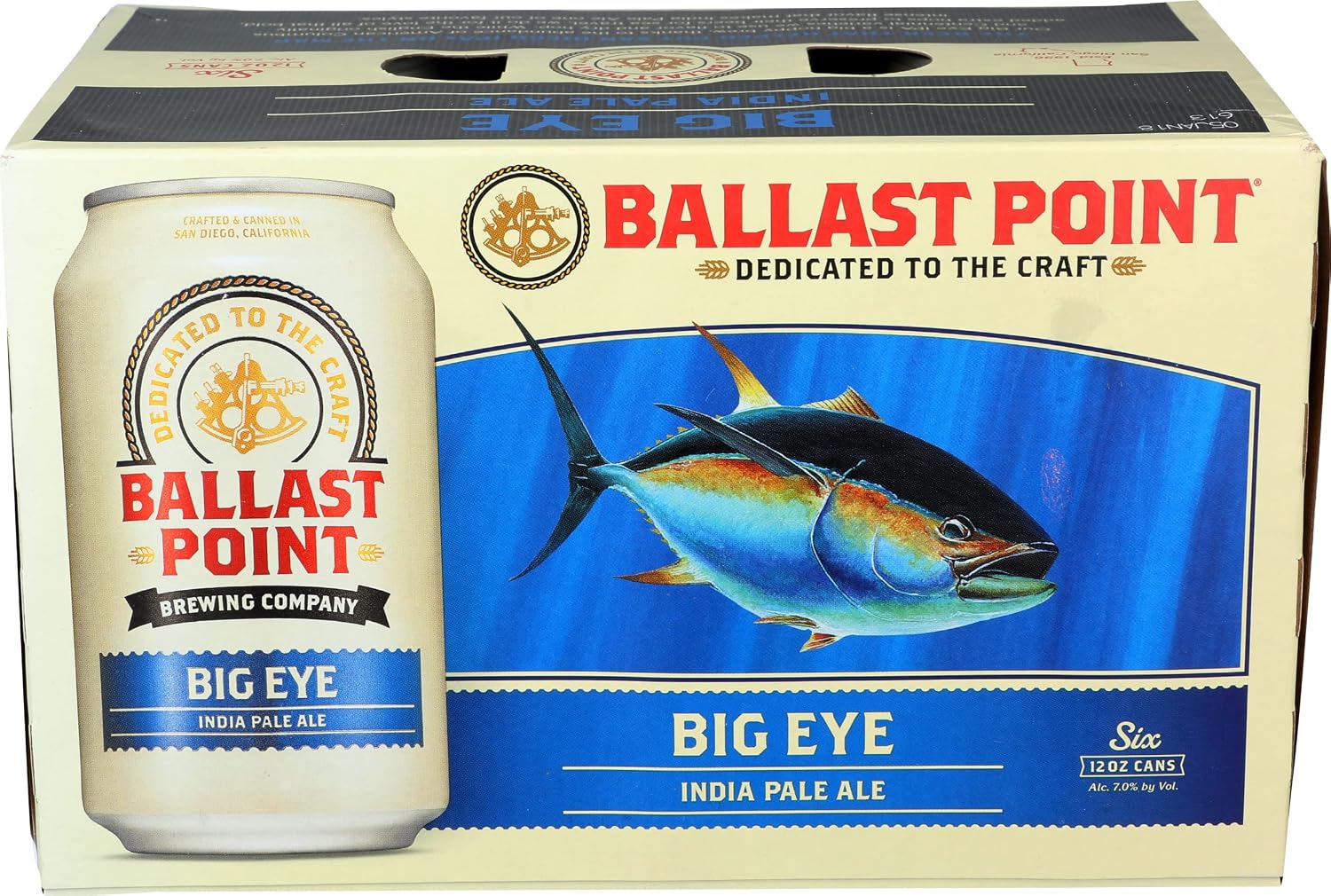 Ballast Pt Big Eye 6 Pack Bottles