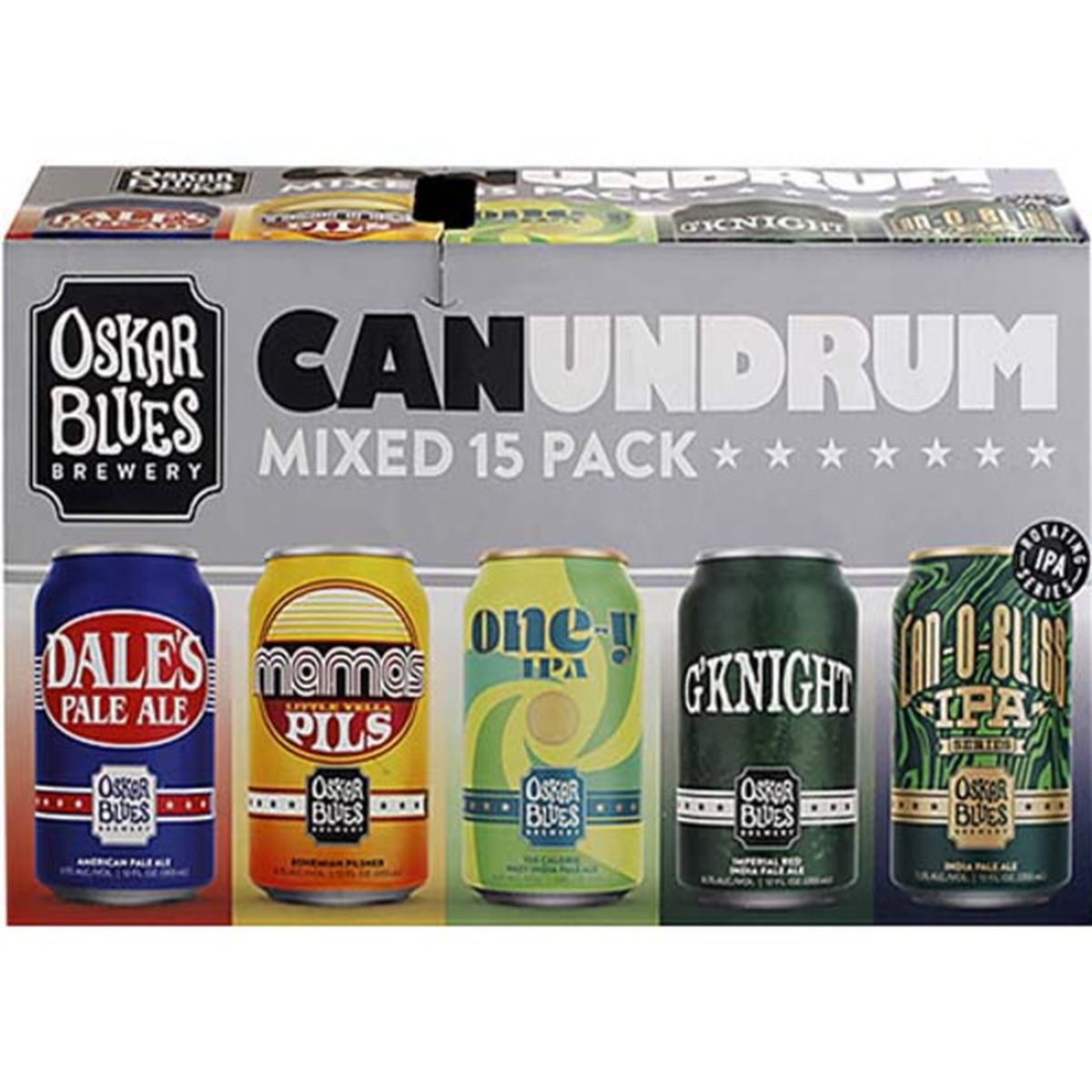 Oskar Blues Cannun Mix 12 Pack Cans