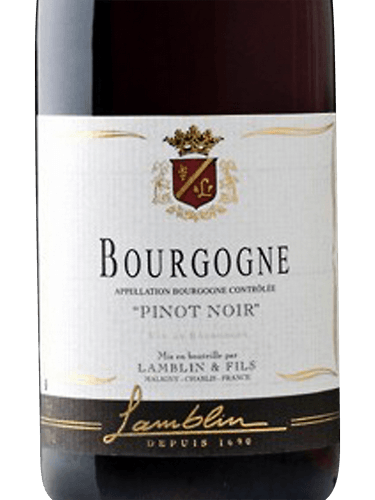 Lamblin And Fils Bourgone Pinot Noir