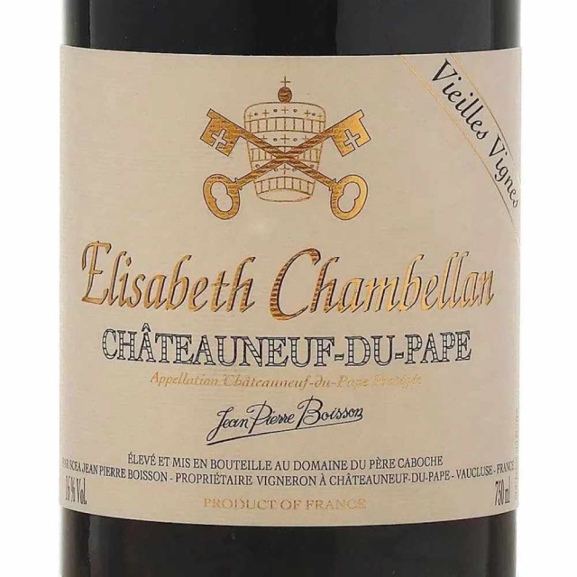 Elizabeth Chambellan Cha Du Pap Rhone Red