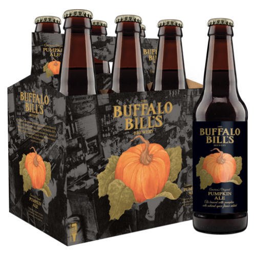 Buffalo Bill's Brew Pumpkin Ale 6 Pack Bottles