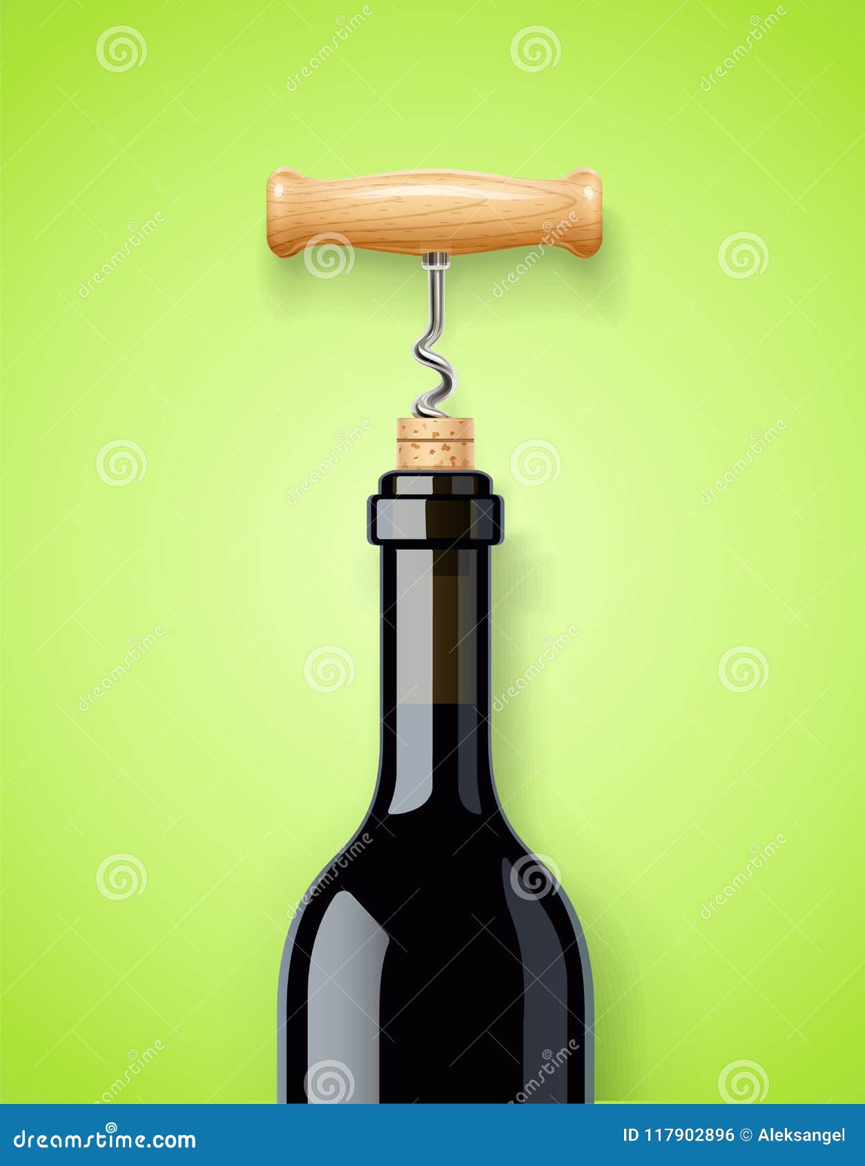 Wrap Art Pink Cork Screw