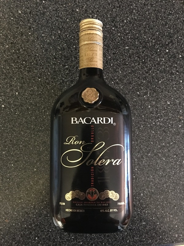 Bacardi Ron Solera Gold Rum