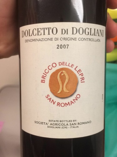 San Romano Dolcetto Di Dogli