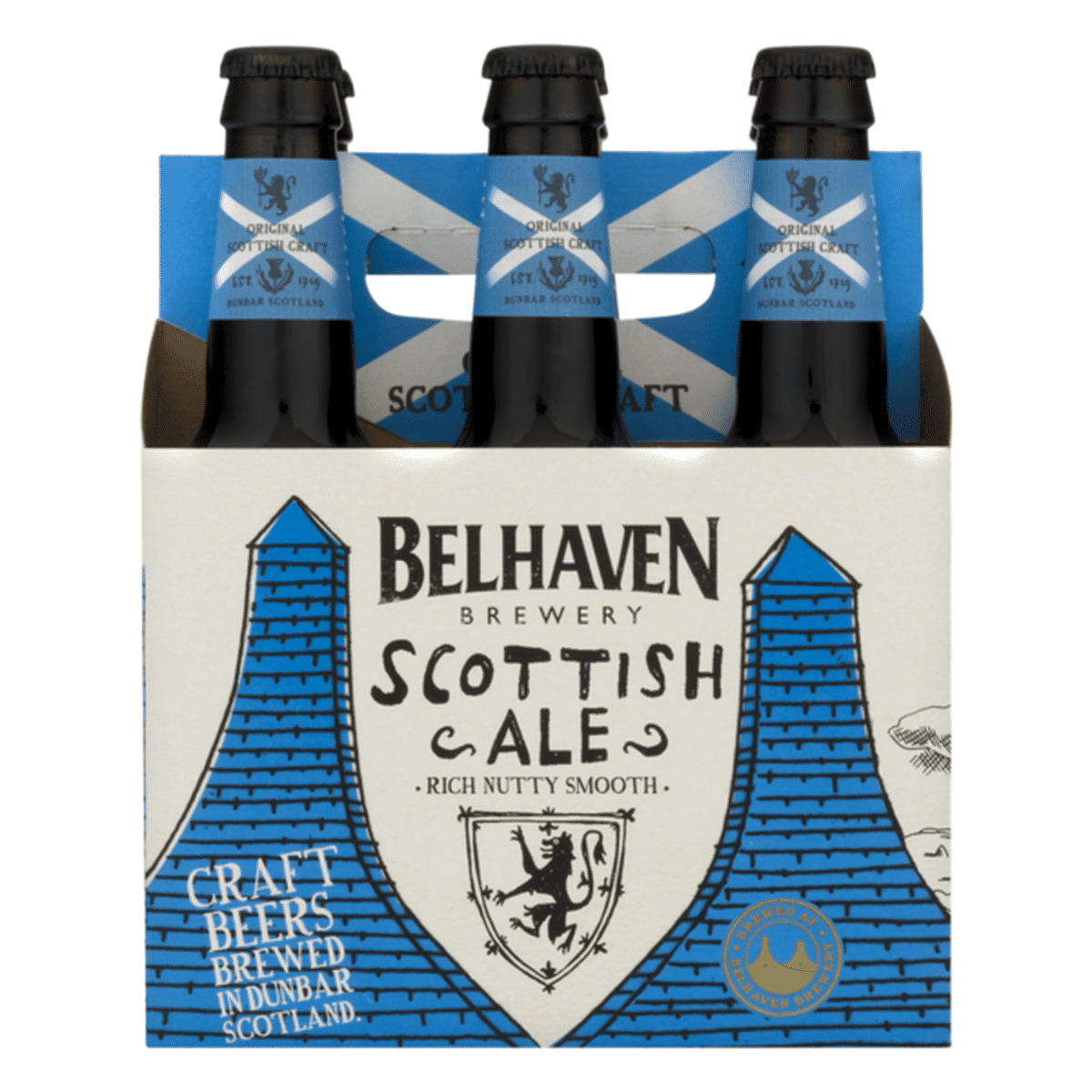 Belhaven Black Scottish Ale 6 Pack Bottles