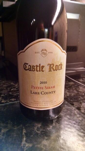 Castle Rock Lake County Petite Sirah