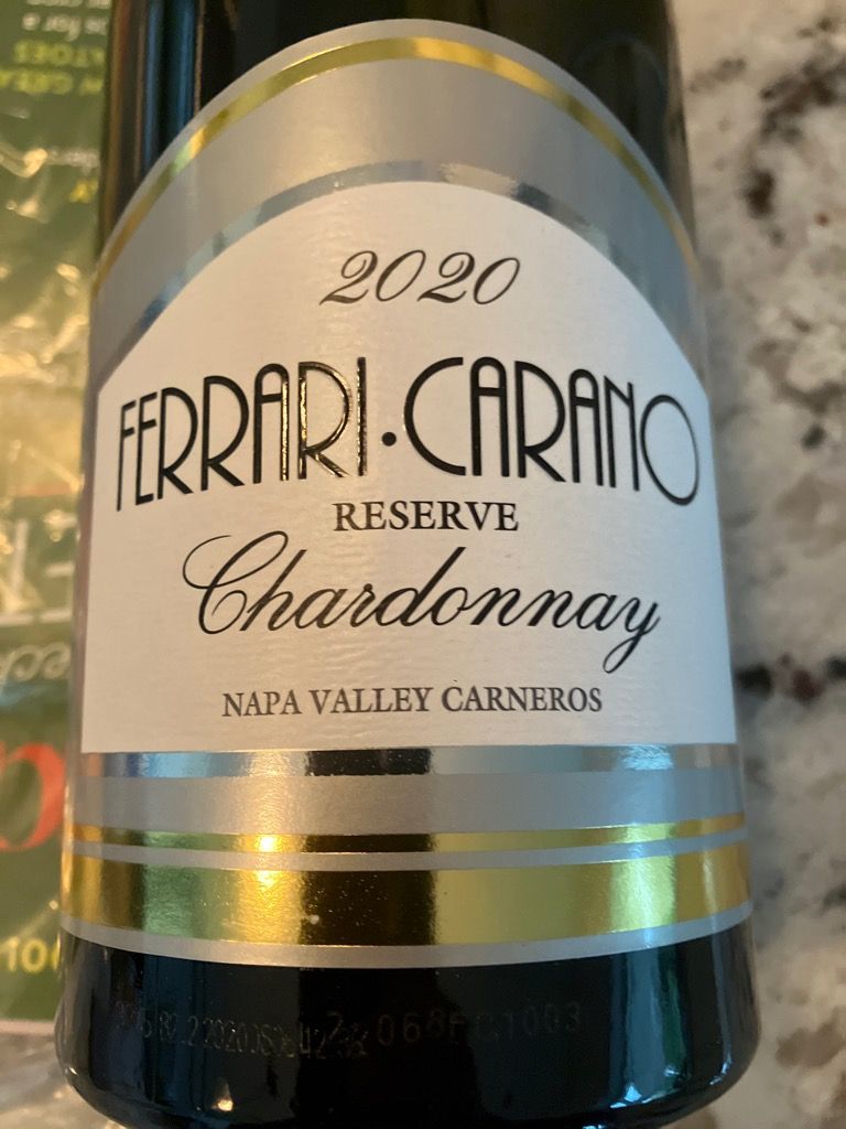 Ferrari Carano Napa Reserve Chardonnay