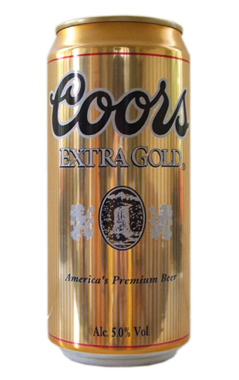 Coors Extra Gold 30 Pack Cans