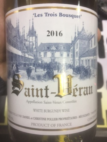 Domaine Daniel Pollier St Veran Burgundy White