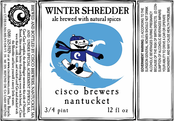 Cisco Winter Shredder 6 Pack Bottles