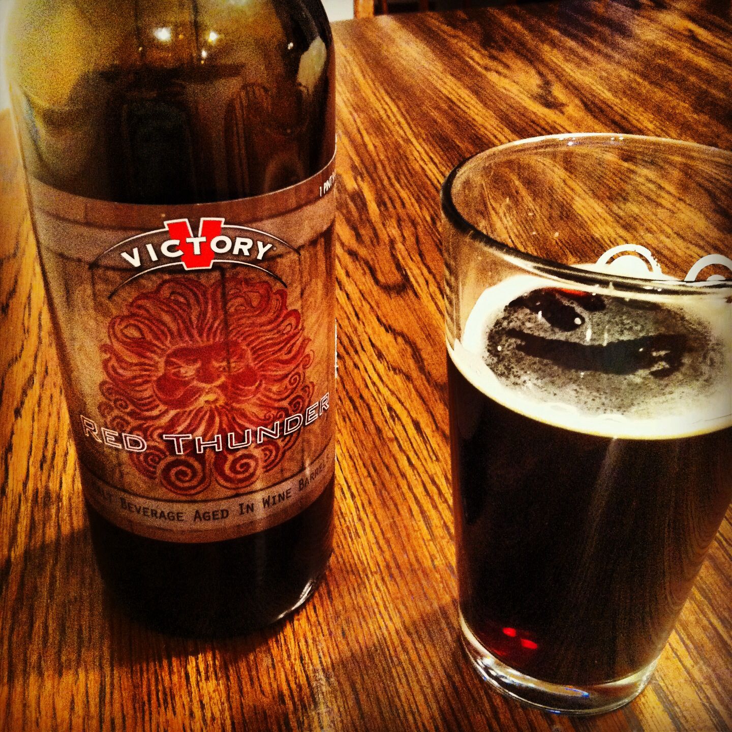 Victory Red Thunder Bottle