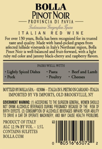Bolla Pinot Noir