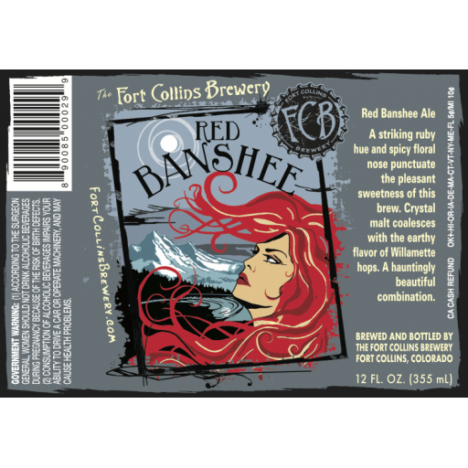 Fort Collins Brew Red Banshee 6 Pack Bottles