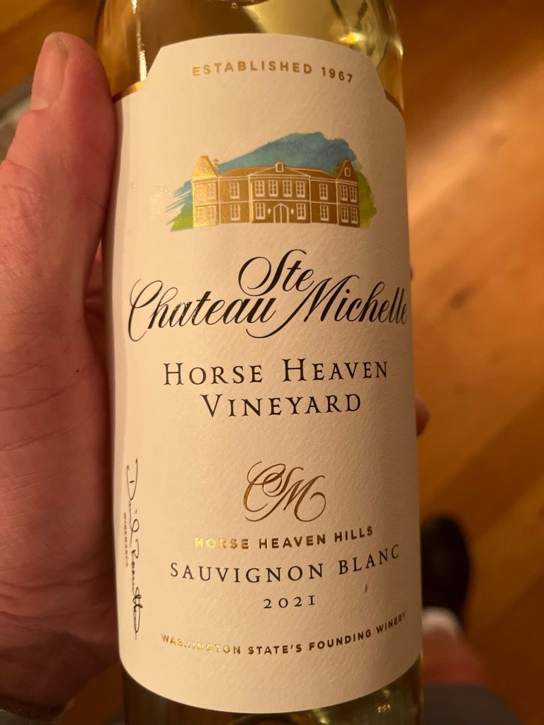 Chateau Ste. Michelle Horse Heaven Sauvingnon Blanc