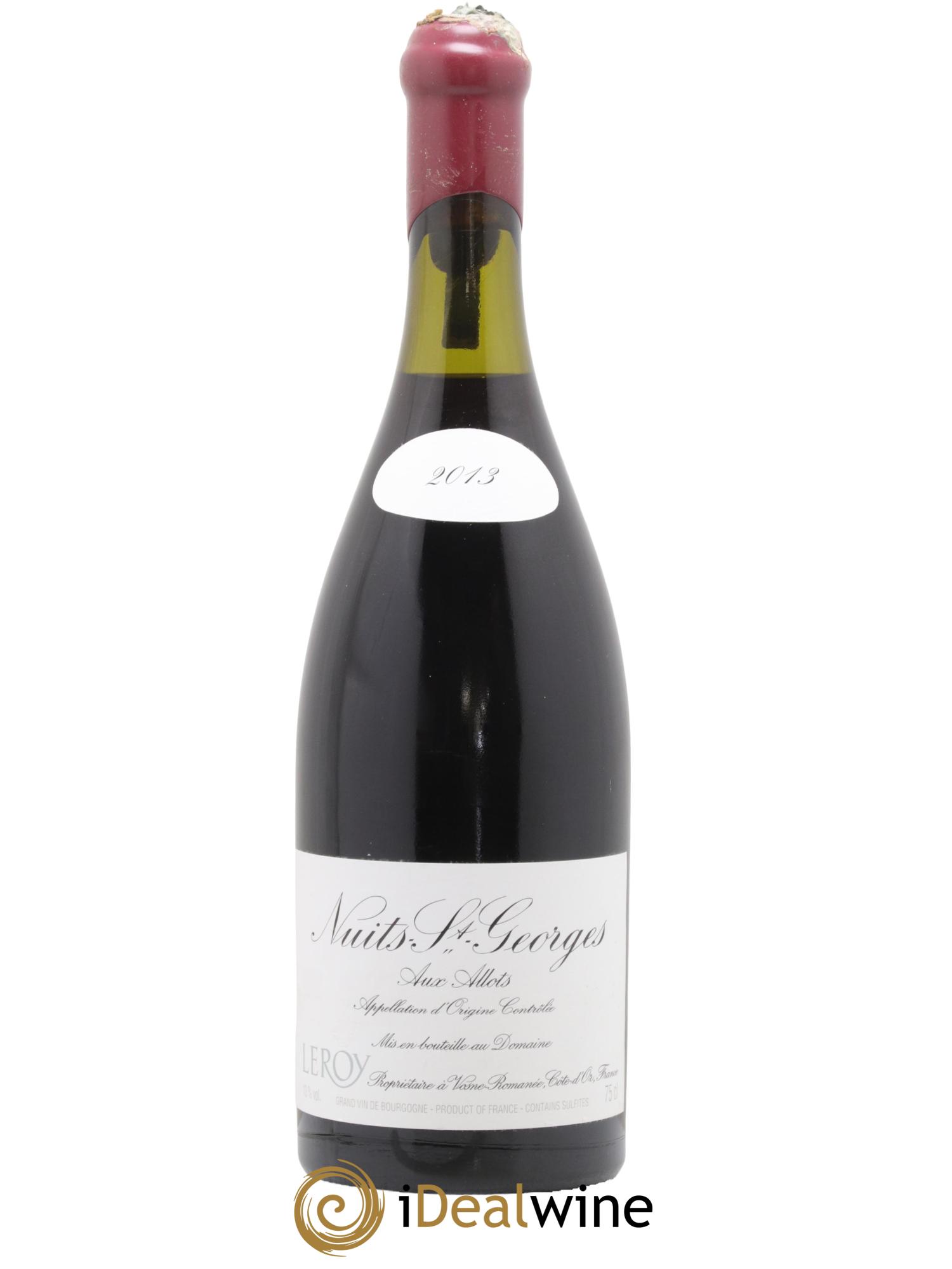 Leroy St Geroges Aux Allots Burgundy Red