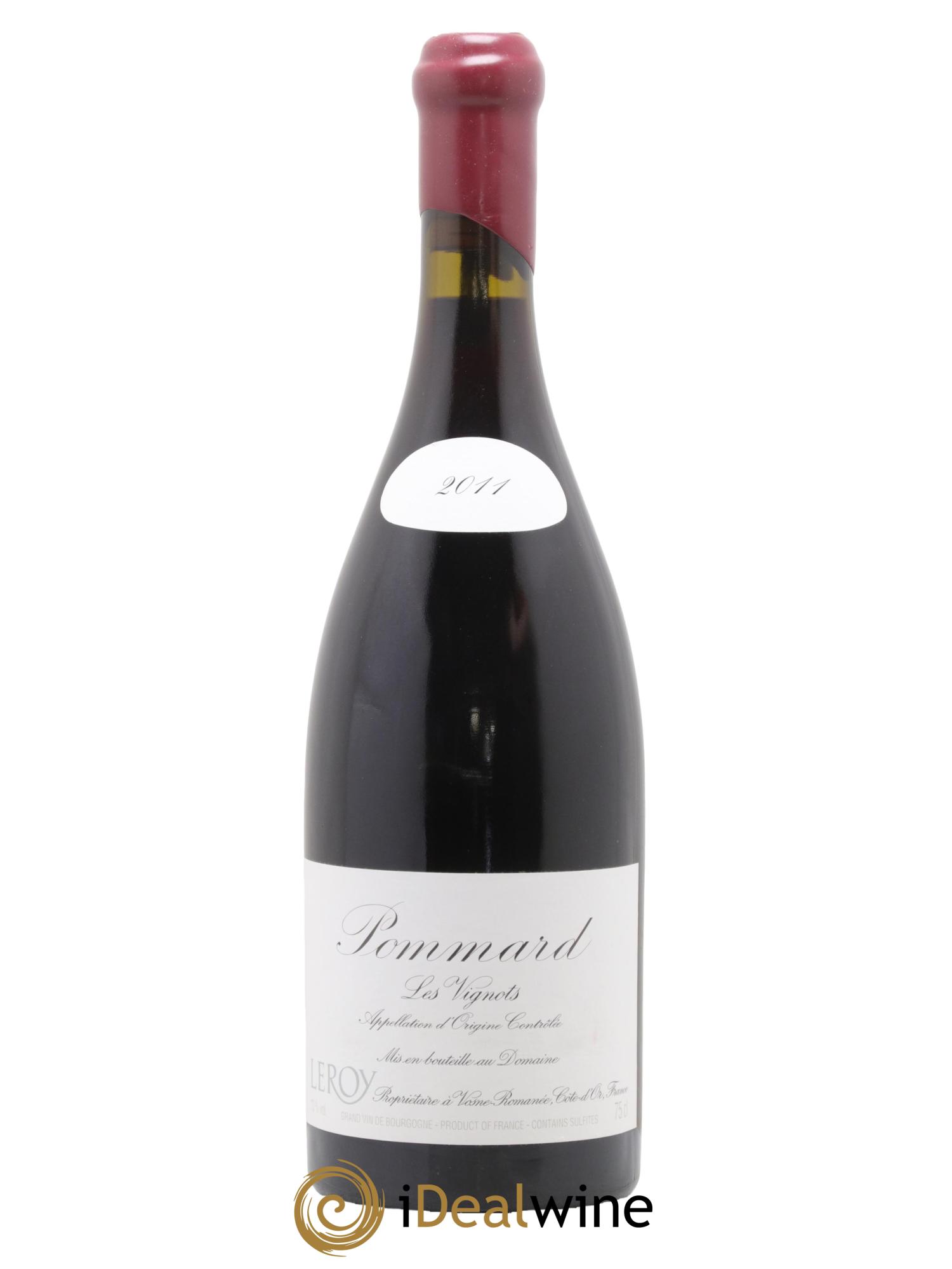 Leroy Pommard 'les Vignots' Burgundy Red