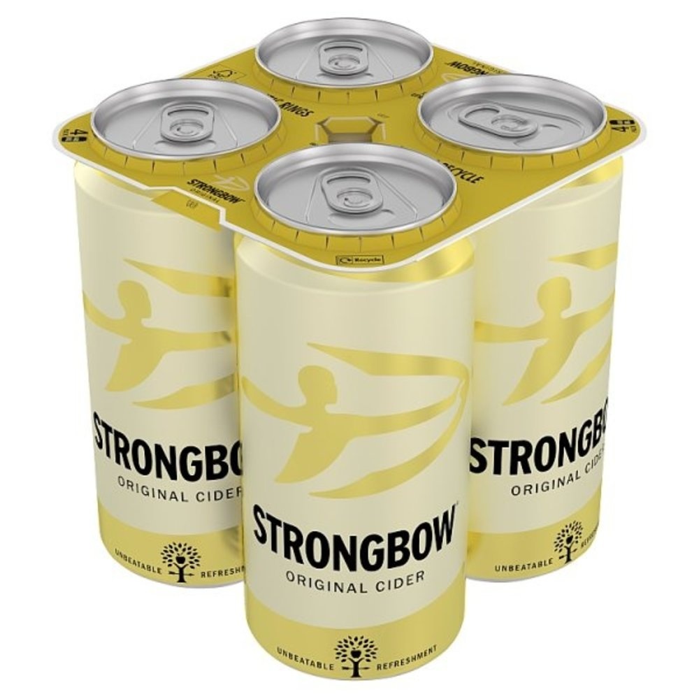 Strongbow Eng Cider 4 Pack Cans