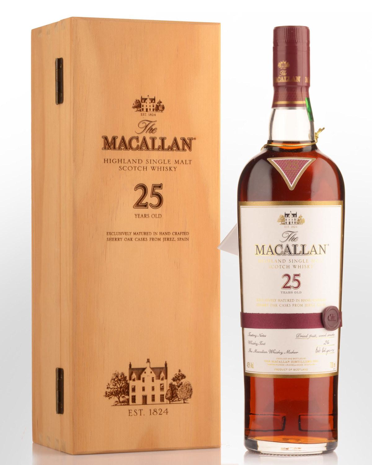 Macallan 25 year old Single Malt