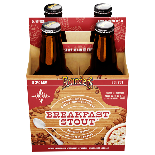 Founders Seasonal 4 Pack Bottles