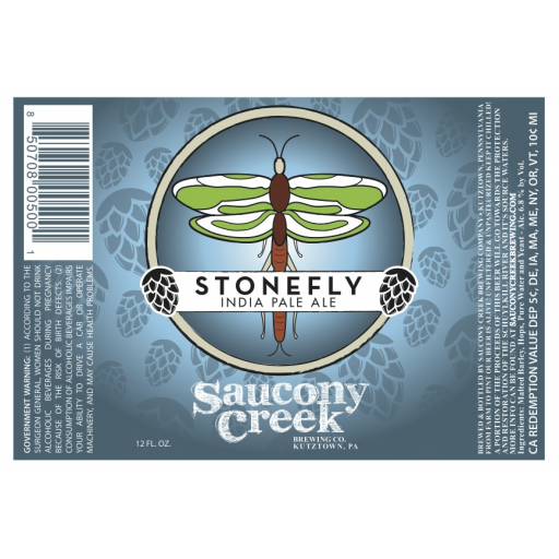 Saucony Creek Stonefly IPA 6 Pack Bottles