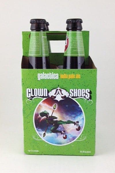 Clown Shoes Galactica IPA 4 Pack Bottles