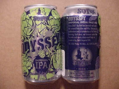 Sly Fox Odyssey 6 Pack Cans