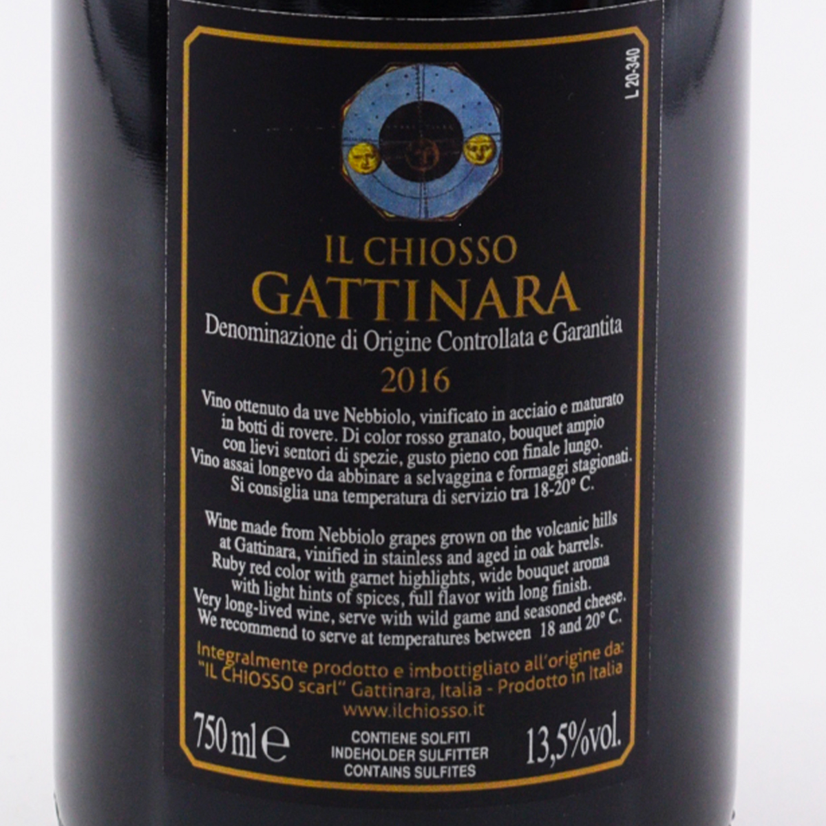 Il Chiosso Gattinara Red Blend