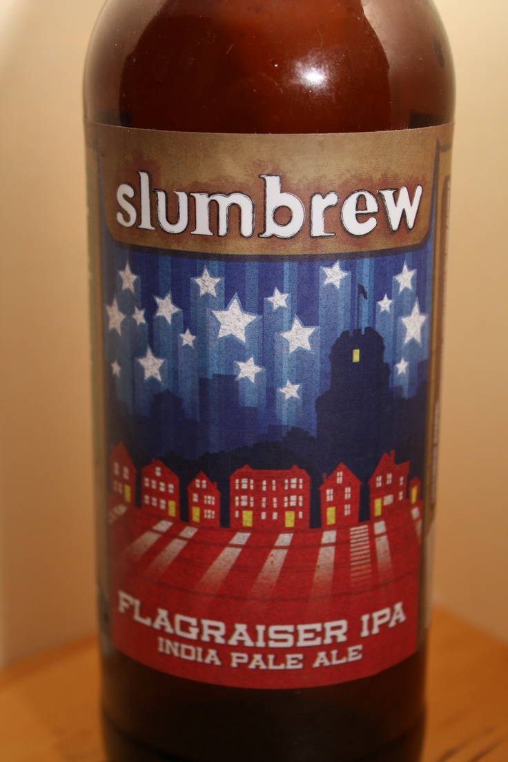 Slum Brew Flagraiser IPA 4 Pack Bottles