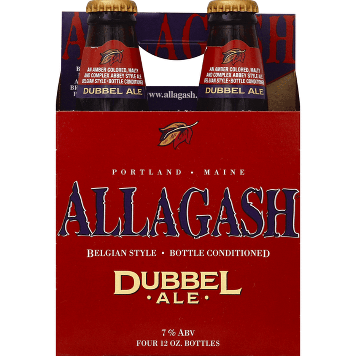 Allagash Dubbel Ale 4 Pack Bottles