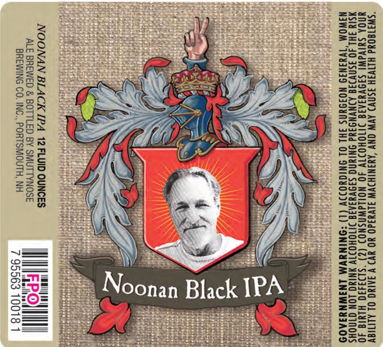 Smuttynose Noonan Black IPA 6 Pack Bottles