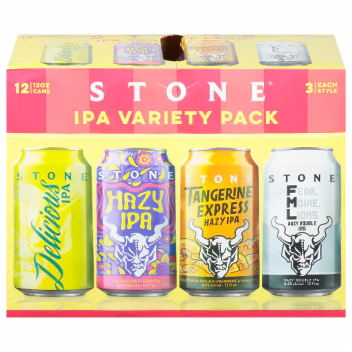 Stone Go To IPA 6 Pack Bottles