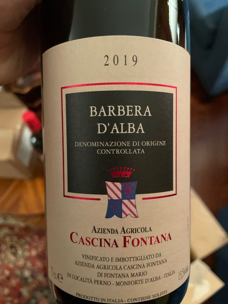 Cascina Fontana Barbera D'alba