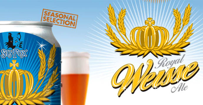 Sly Fox Royal Weisse 6 Pack Cans