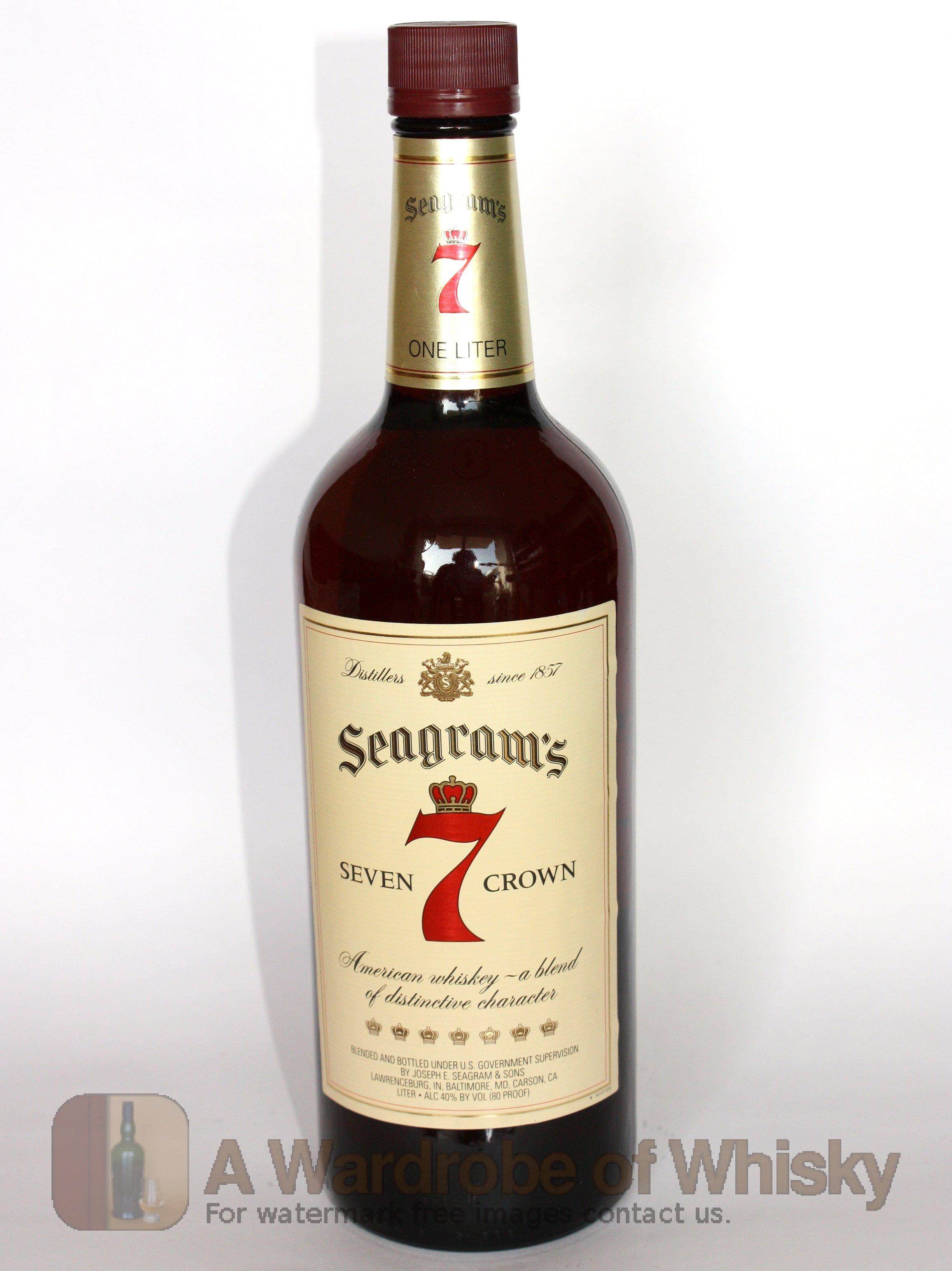 Seagrams Seven Crown Whisky Blended