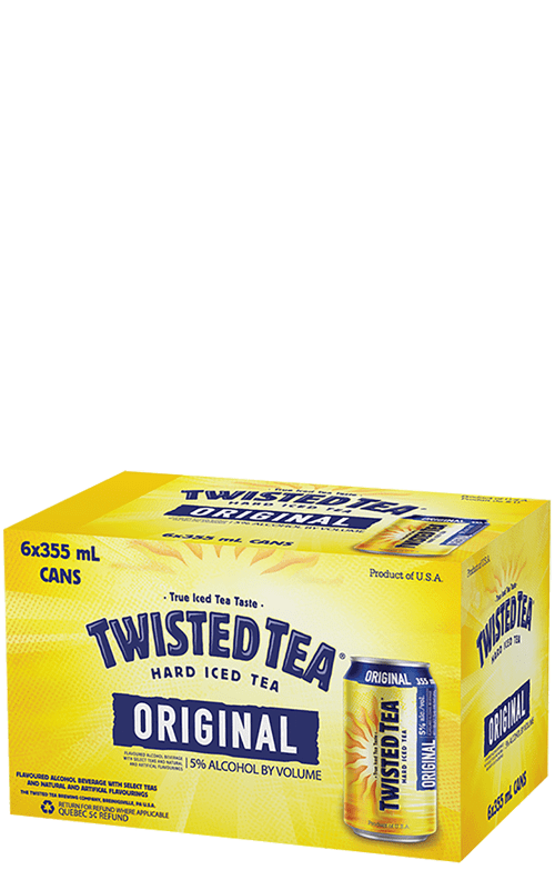 Twisted Tea Straw Lemonade 6 Pack Bottles