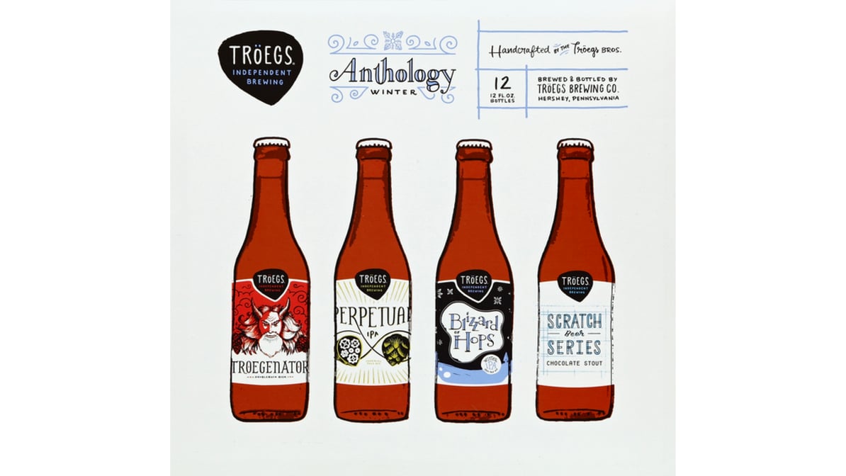 Troeg's Sampler Pack 12 Pack Bottles