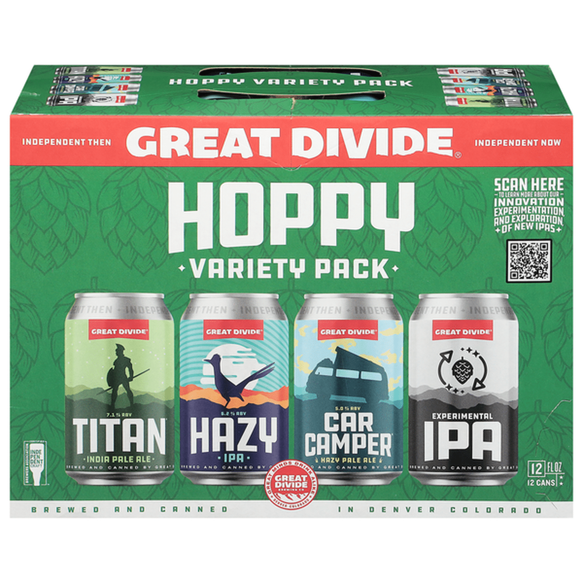 Great Devide Variety/Fridge Fil 12 Pack Bottle