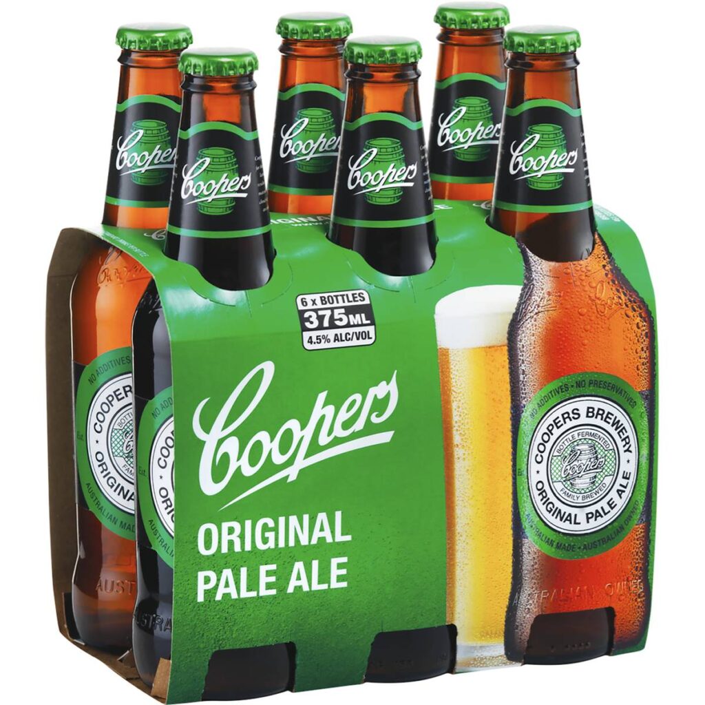 Coopers Original Pale 6 Pack Bottles