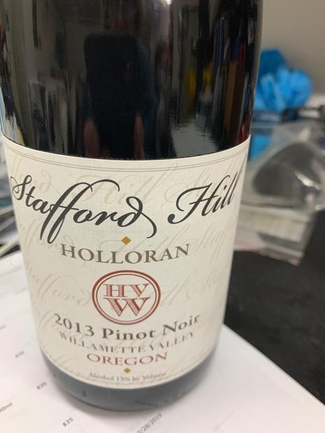 Stafford Hill Pinot Noir