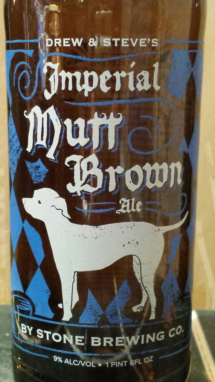 Stone Sprocket/Imp Mutt Brw Ale Bottle
