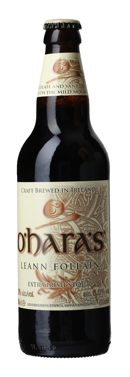 O'hara's Leann Foll Extra Stout 4 Pack Bottles