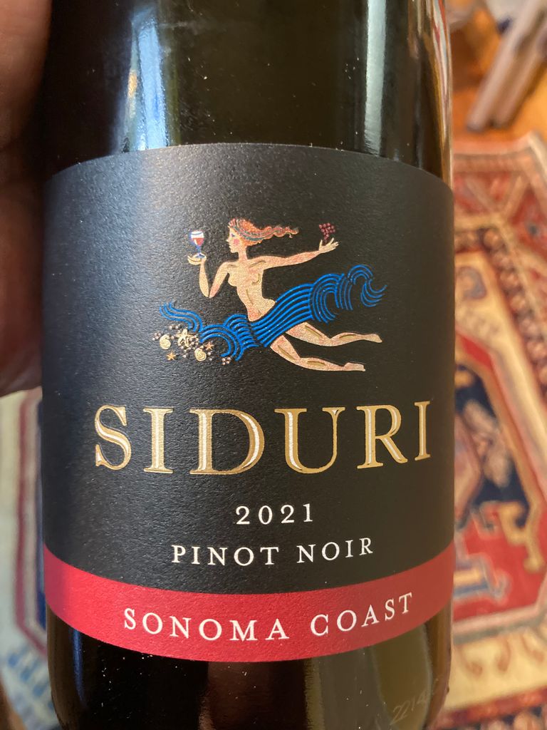 Siduri Sonoma Coast Pinot Noir