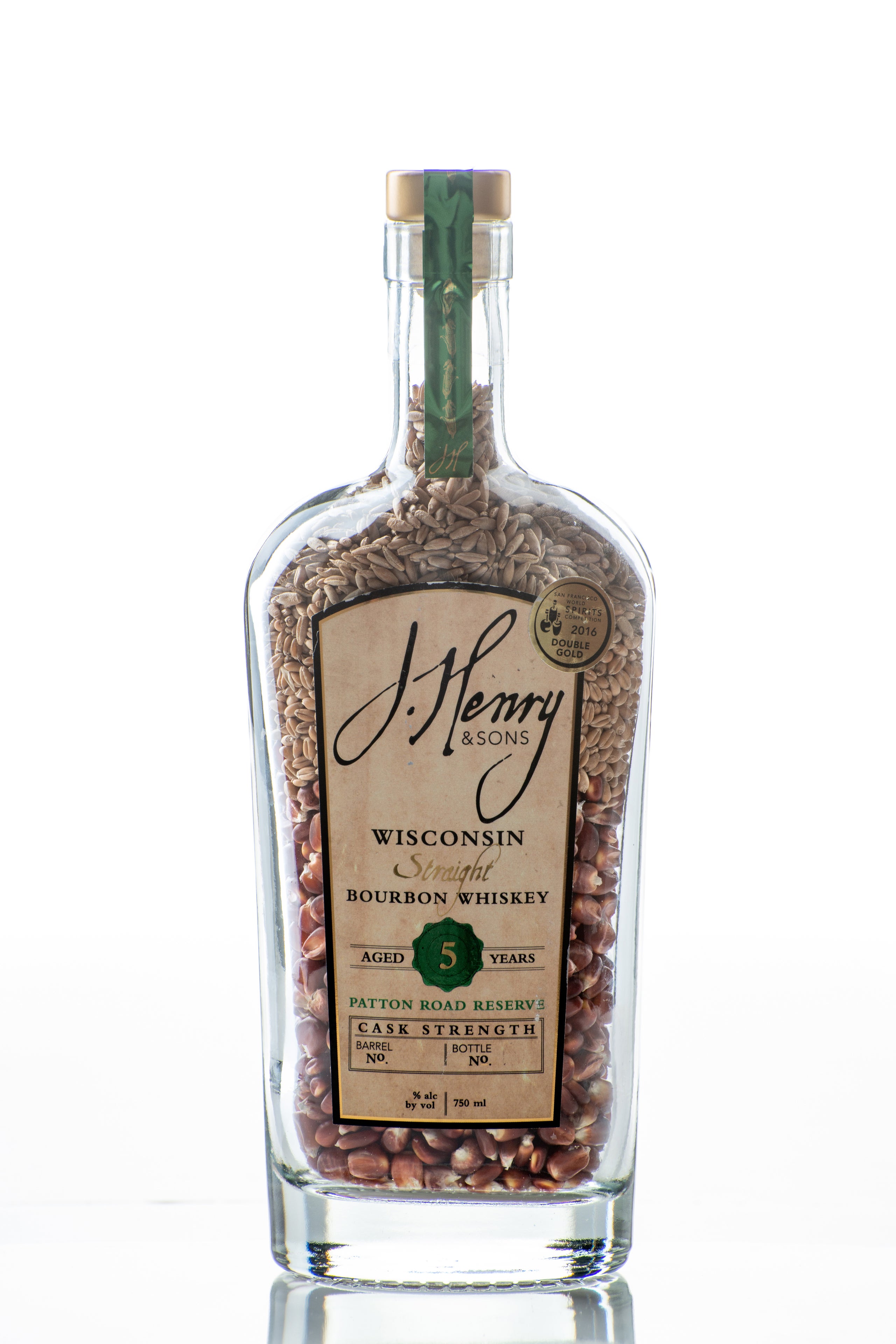 John Henry Cream Ale Brandy Bottle
