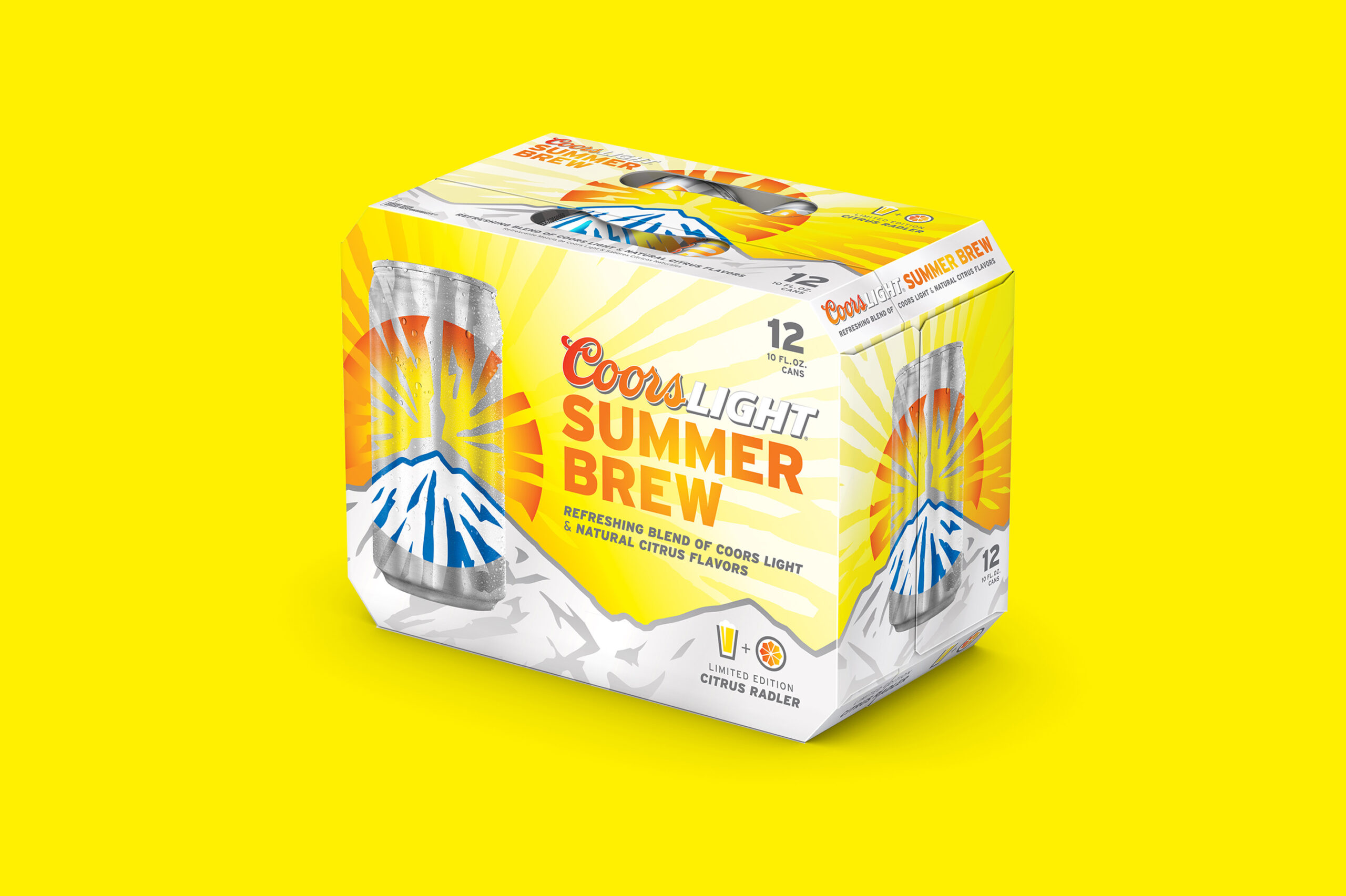 Coors Light Summer 12 Pack Cans