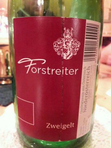 Meinhard Forstreiter Zweigelt